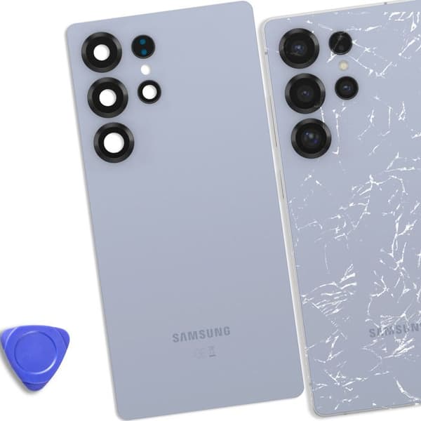 Baksida för Samsung Galaxy S25 Ultra Original Service Pack Samsung Blå Blå