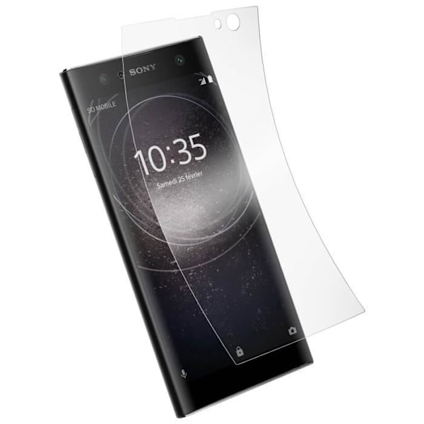 Flexibelt latexskärmskydd för Sony Xperia XA2 - AVIZAR - Stöt- och reptålig Transparent