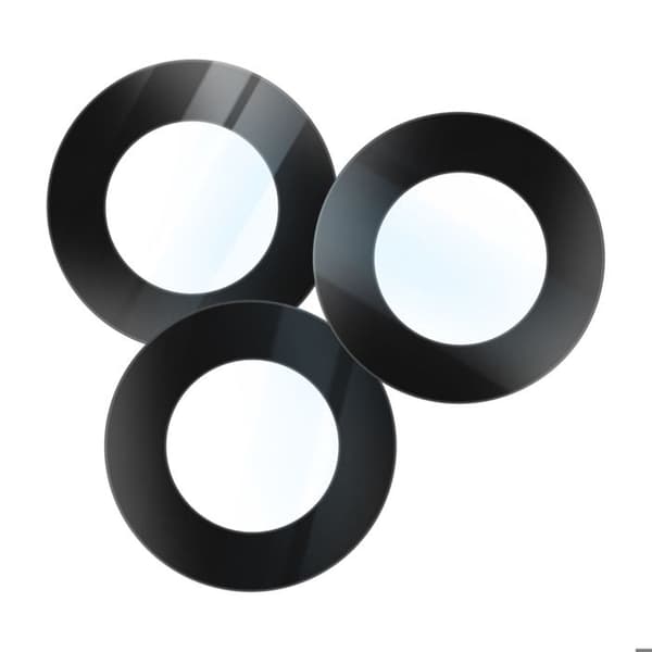 Komplet Erstatningslinse til Bagkamera Galaxy A35 / A55 Sort Svart