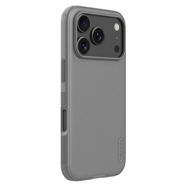 Cover til iPhone 17 Pro Max - TPU+PC, Grå Grå