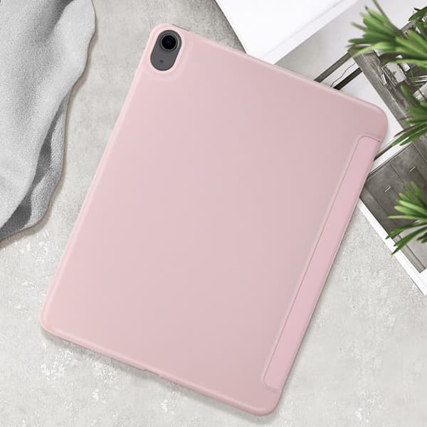 Folio-etui til iPad Air 11" M4 2026 med Trifold Støttefunktion Rosa Ros