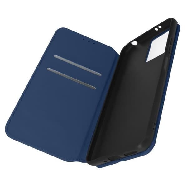 AVIZAR Cover til Redmi Note 12 Pro Plus 5G - Blå - Flip Card Holder Video Support Blå