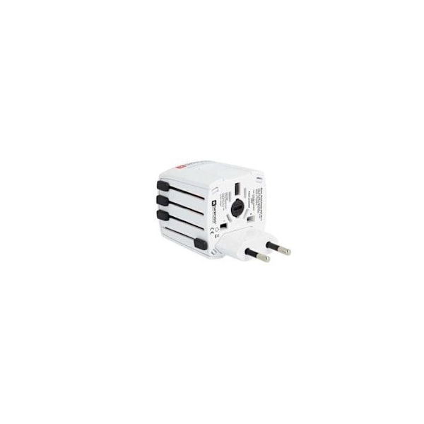 Skross ADAPTATEUR MONDE MUV USB virtamuuntaja Vit