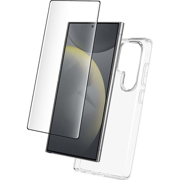 Pakkaus sili +VT 2,5D Galaxy S25 Ultra GRS+SmartFrame Transparent