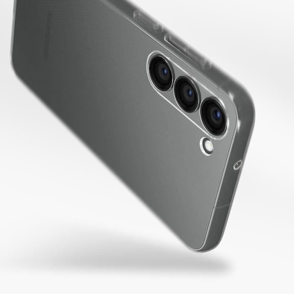 AVIZAR kotelo Samsung Galaxy S23 Plus -puhelimelle - Silikonigeeli ja 9H karkaistu lasi läpinäkyvä Vit
