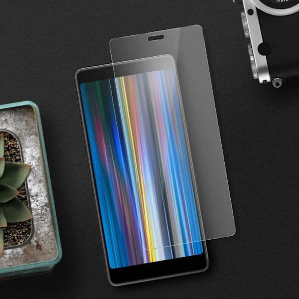 Suojakalvo - AVIZAR - Sony Xperia L3 - 9H karkaistu lasi - Läpinäkyvä - Iskunkestävä Transparent