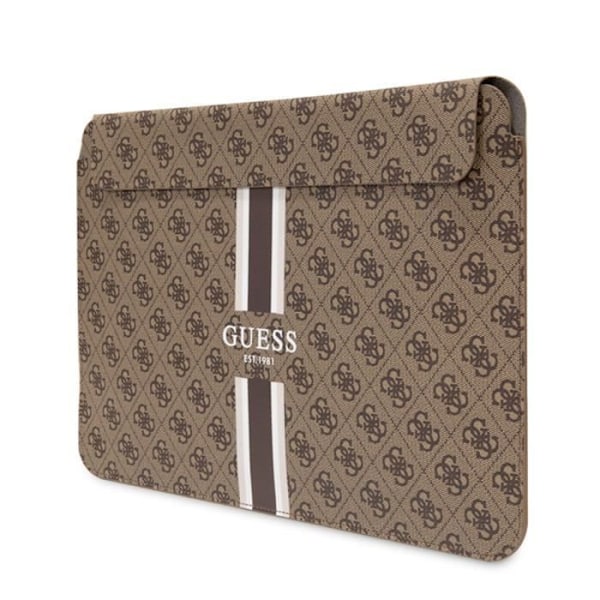 Computertaske 16 tommer - Guess - Model Stripe Brun