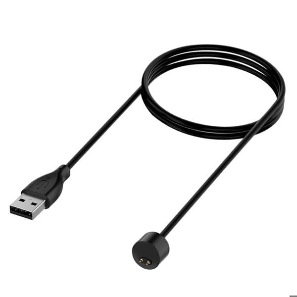 Laderkabel - AVIZAR - Xiaomi Mi Band 6/5 - Micro-USB - 50 cm - Sort Sort