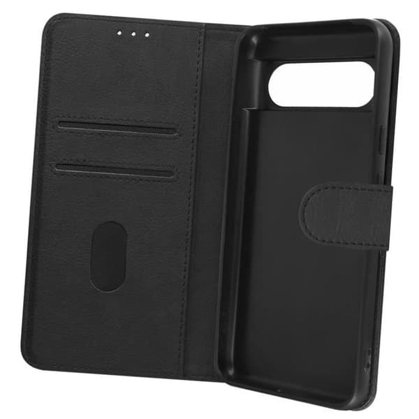 Fodral till Google Pixel 8 - AVIZAR - Chesterfield - Stativfunktion - Svart Svart