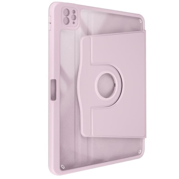 Fodral för iPad Pro 13 2024 - AVIZAR - Flip Rotating Stand - Rosa - Syntet - Blandat Rosa