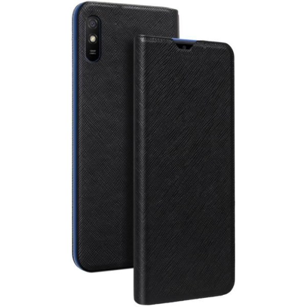 Musta Stand Folio Case Xiaomi Redmi 9A:lle