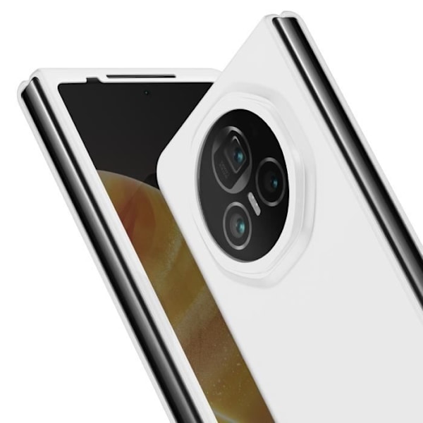 Honor Magic V3 Soft Touch Ultra-ohut ja Tyylikäs Valkoinen kuori Vit