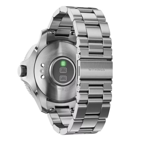 Hybrid hälsoklocka - Withings - Scanwatch Horizon - 43mm - EKG - SpO2 - Vattentålig 100m