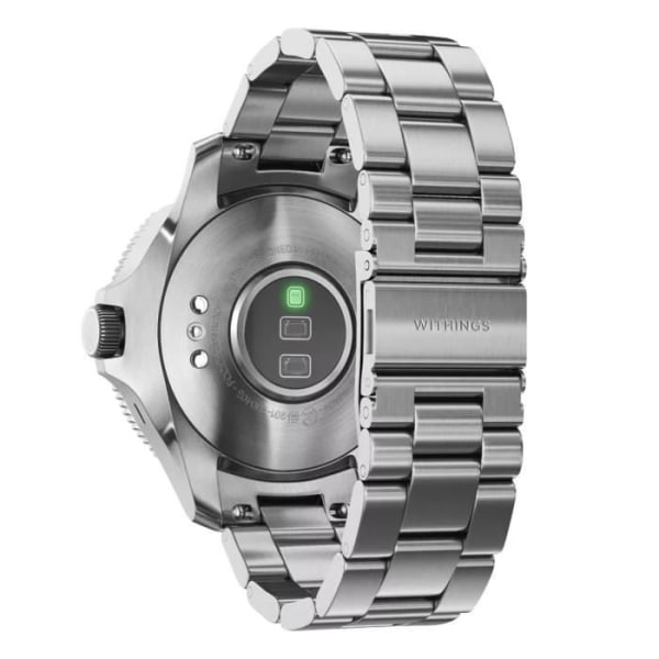 Hybrid sundhedsur - Withings - Scanwatch Horizon - 43mm - EKG - SpO2 - Vandtæt 100m