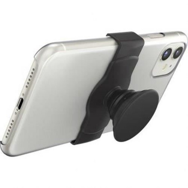 Pop Grip för smartphones Slide Stretch-kompatibla MagSafe PopSockets Svart Svart