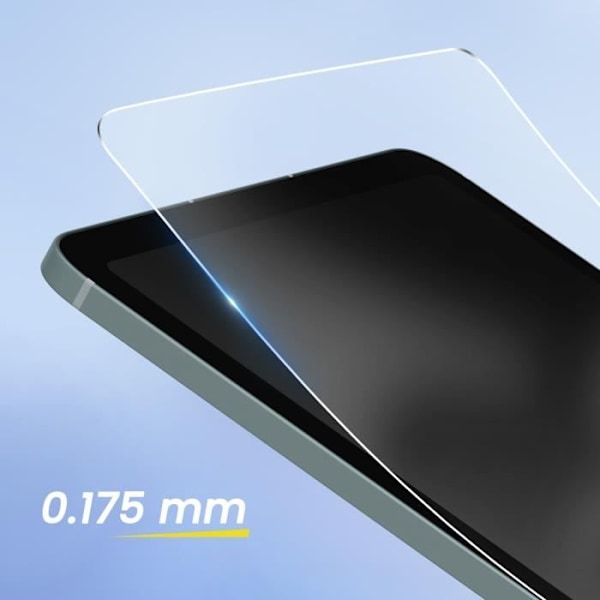 Skärmskydd - AVIZAR - iPad Air 11 2024 - Mjuk - Hårdhet 3H - Transparent Matt