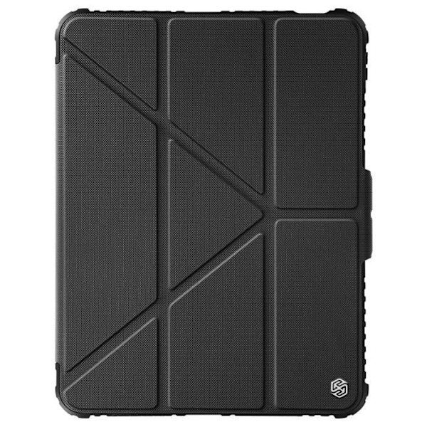 Stötsäkert fodral för iPad Pro 11 2024 Flip Multi-Angle Support Nillkin Black Svart