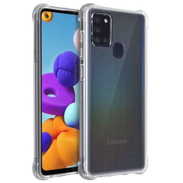 Coque - Akashi - Galaxy A21s - Flexibel - Förstärkta hörn - Rep-resistant Klar vit