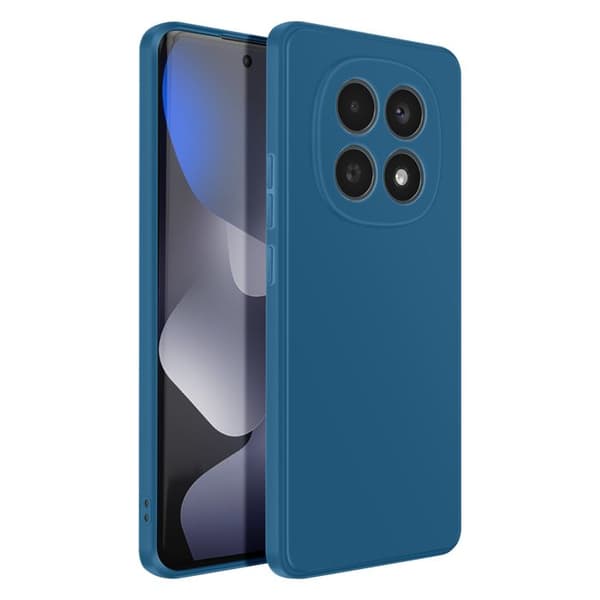 Siliconfodral för Redmi Note 15 5G / 4G, Stötsäkert, Oljeavvisande, Blå Blå