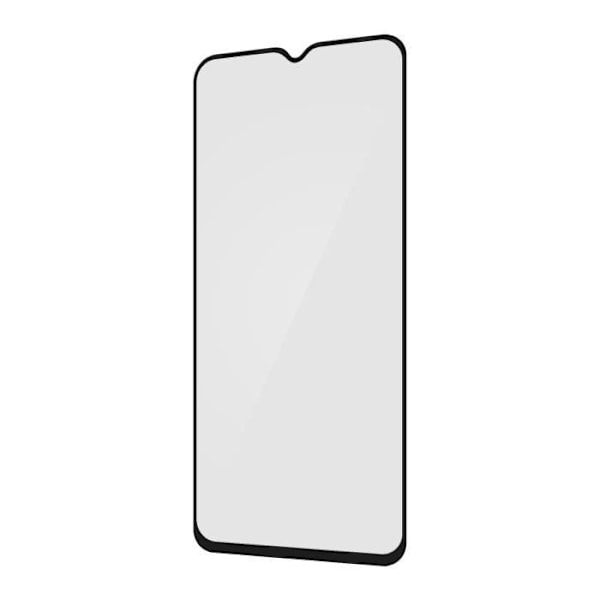 Amorus hærdet glasfilm til Realme 6i - Anti-fingeraftryk og modstandsdygtig over for stød og ridser - Sort Svart