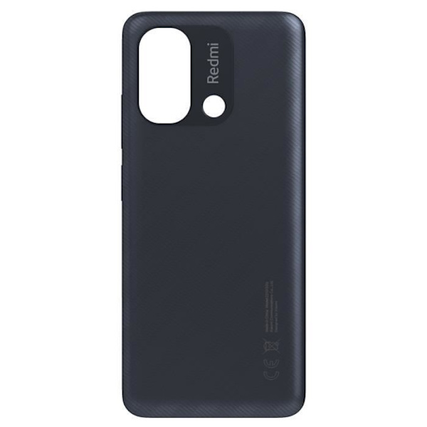 Takakansi Xiaomi Redmi 12C Alkuperäinen Huoltokappale Xiaomi Musta Svart