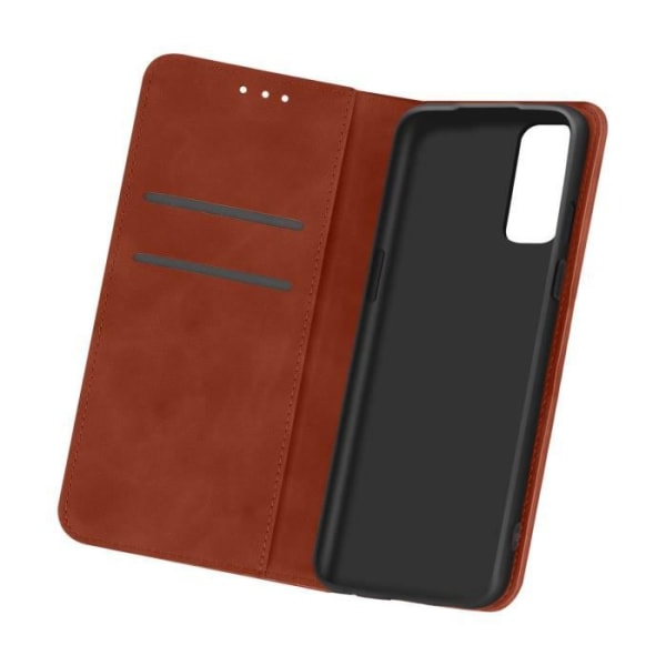 Skal - AVIZAR - OnePlus 9 - Läder - Åldrad effekt - Vintage kastanj