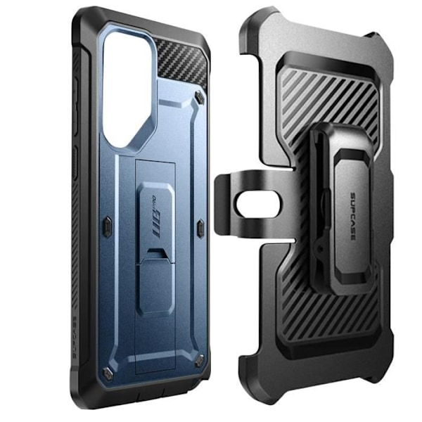 Taske til Samsung S23 Ultra Shockproof Kickstand Supcase Unicorn Beetle Pro blå Blå