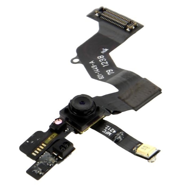 Frontkamera - AVIZAR - Apple iPhone 5 - Sort - Nærhedssensor - Forbindelseskabel Svart
