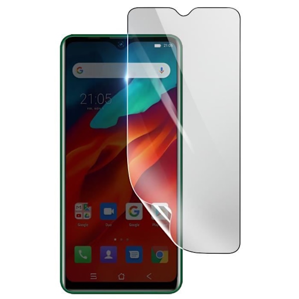 Skärmskydd - 3MK - Blackview A80 Pro - Stötsäker Hydrogel - Transparent - Reptålig Transparent