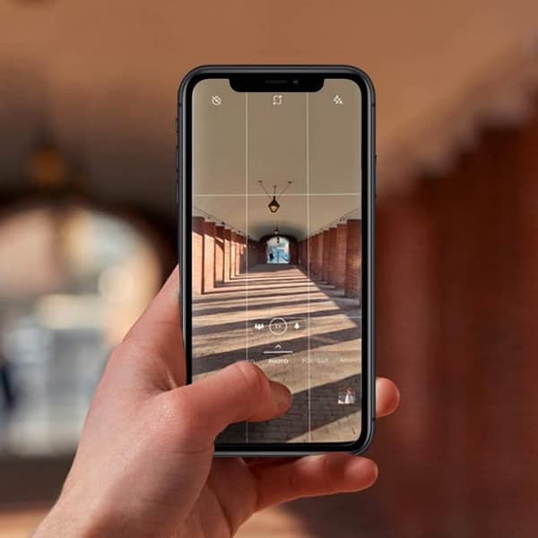Komplet Block iPhone 11 LCD-skærm Premium Erstatning Touch Glas Sort Svart