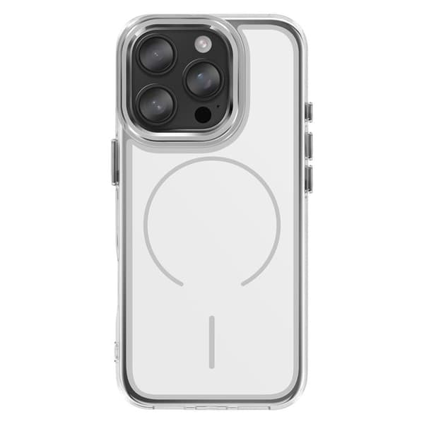 MagSafe-cover til iPhone 16 Pro Ultra Forstærket Bi-materiale Hvid Vit