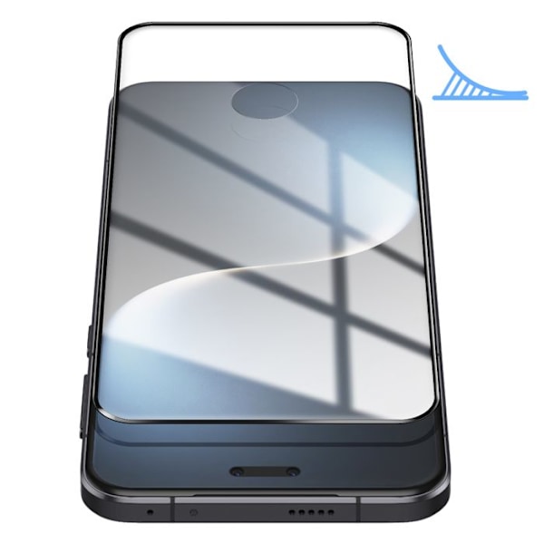 Härdat Glas för Honor Magic 7 Pro Hårdhet 9H Full Lim 5D Transparent Vit