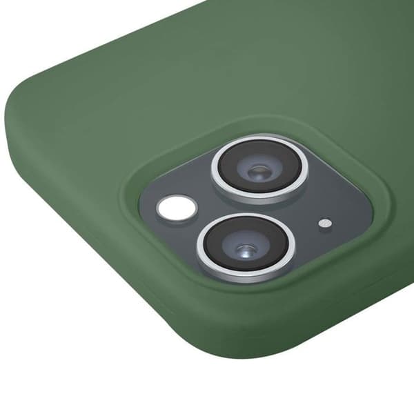 Cover - MOXIE - iPhone 15 Plus - Stødabsorberende - TPU - Olivengrøn Grön