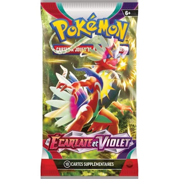 Keräilykortti - POKEMON - Pokémon EV01 - Mixed - 6 vuotta vanha - Poussacha, Chochodile ja Coiffeton Flerfarvet