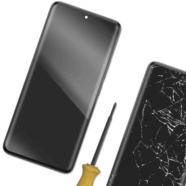 LCD-skærm til Redmi Note 14 Pro Plus og Touchscreen (uden chassis) Relife Sort