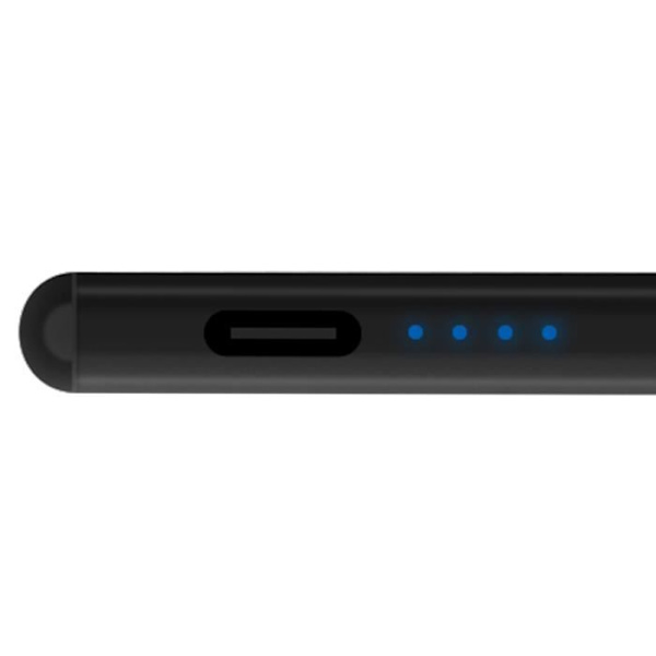 Magnetisk Stylus för iPad - ADONIT SE 2 - Palm Rejection - 10H batteritid - Svart Svart
