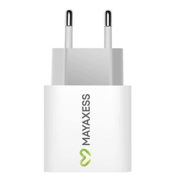 Laddare - MAYAXESS - iPhone 17 Pro - USB-C 20W - Snabbladdning - Vit Vit