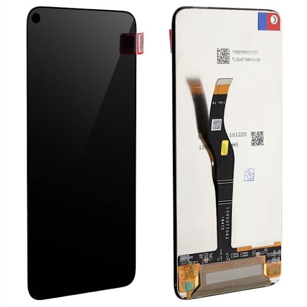 Honor 20 Complete Unit LCD Screen Erstatning Touch Glas - sort Sort