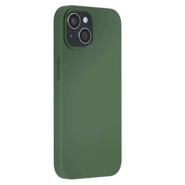 Cover - MOXIE - iPhone 15 Plus - Stødabsorberende - TPU - Olivengrøn Grön