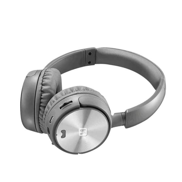 Bluetooth-kuulokkeet, FM-viritin, Micro-SD, mukavuus, Trix Swissten, hopea-harmaa