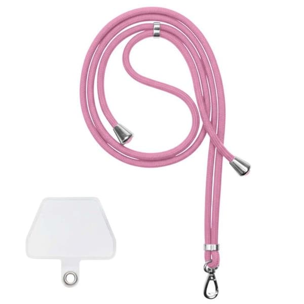 Halsbånd - JAYM - 150cm - Nylon - Universal Montering - Farve Rosa Rose