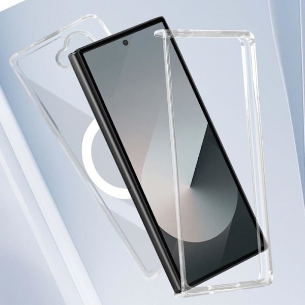 MagSafe-skal för Samsung Z Fold 6 Hård Mjuk Förstärkt Transparent Transparent