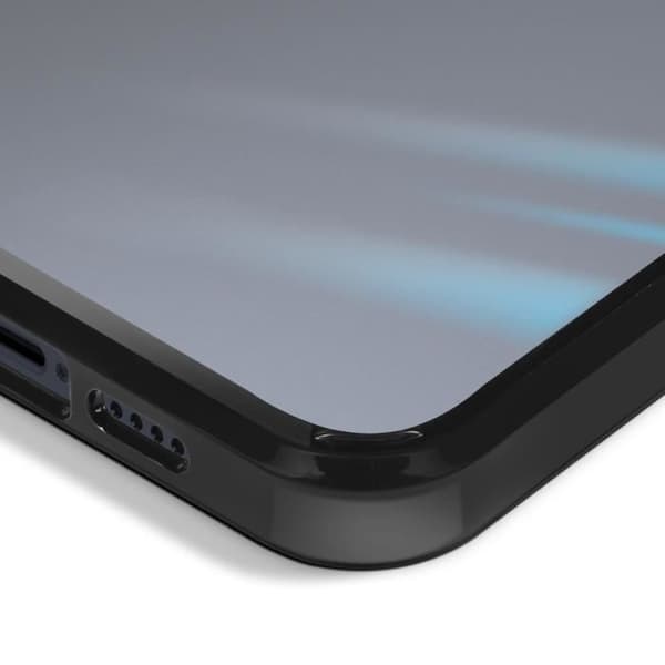 Skydd för iPhone 15 Pro - AVIZAR - Solid Ram - Svart - Stötabsorberande - Flexibel Svart