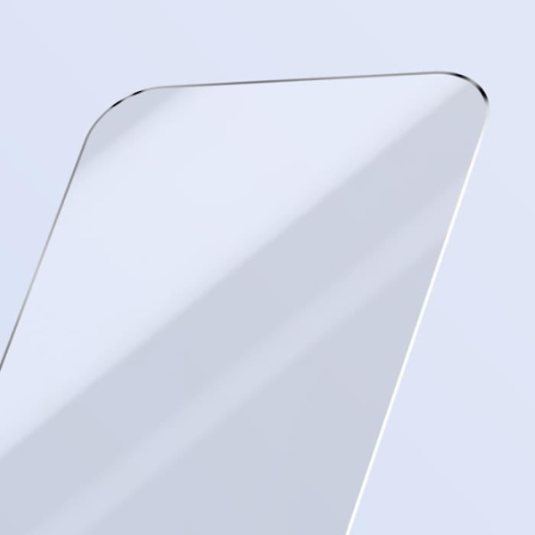 Härdat glas - AVIZAR - iPhone 16 Plus - Hårdhet 9H - Represistent - Stötskydd Transparent