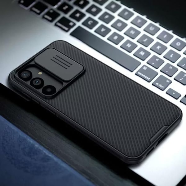 Nillkin CamShield Pro Galaxy S23 FE Taske - Robust og stilfuld beskyttelse svart