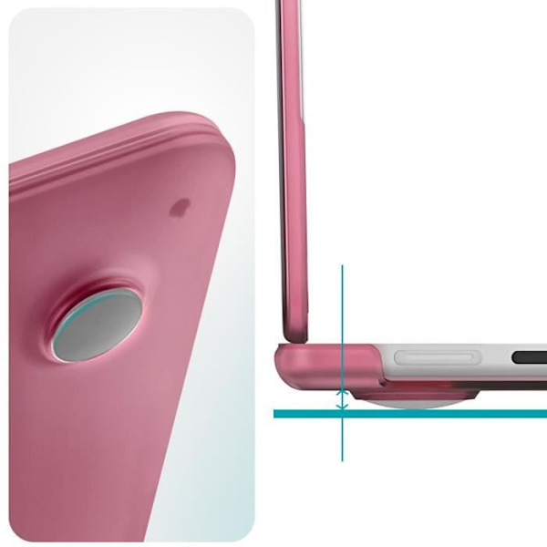 Kotelo MacBook Air 15'' 2024, 2023 - SPECK - Jäykkä 2-osainen muotoilu - Vaaleanpunainen Rosa