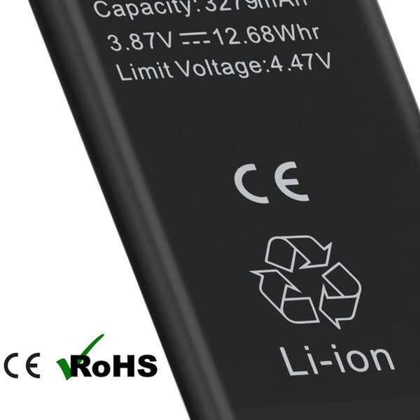 Intern Bateria - AVIZAR - iPhone 14 - 3969mAh - TI Chip - Sort Svart