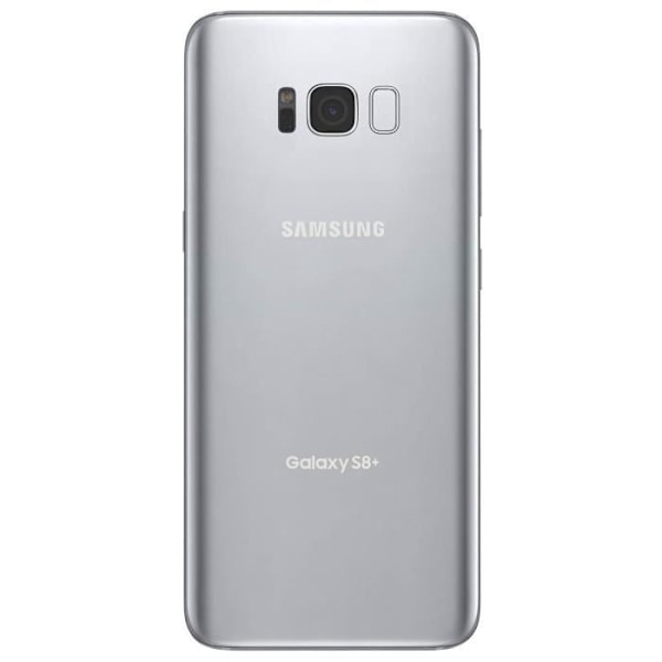 Battericover - Samsung - Galaxy S8 Plus - Bagpanel - Sølv - 20 g silvergrå