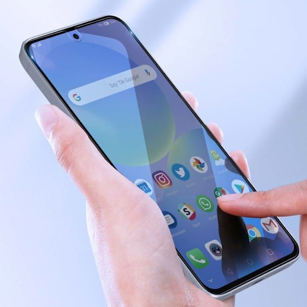 Samsung Galaxy A36:n alkuperäinen läpinäkyvä naarmuuntumaton kovakalvo Vit