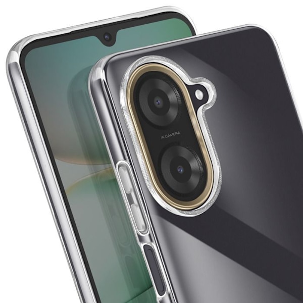 Siliconfodral för Xiaomi Redmi A5, Mjuk och Stötsäker Transparent Vit